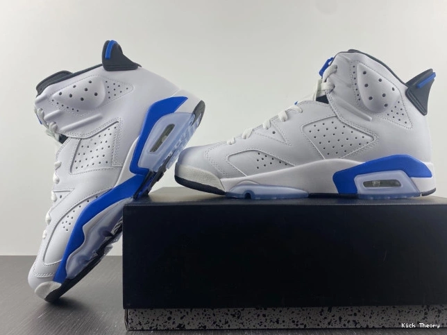 Kicktheory Blue Retro 6 Air Sport 384664-107 (2014) Jordan 0715